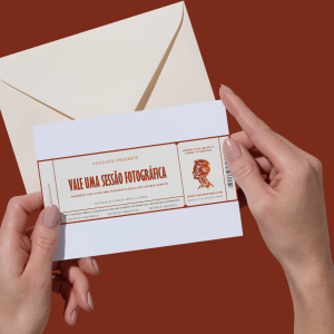 Oferece uma Sessão Fotográfica