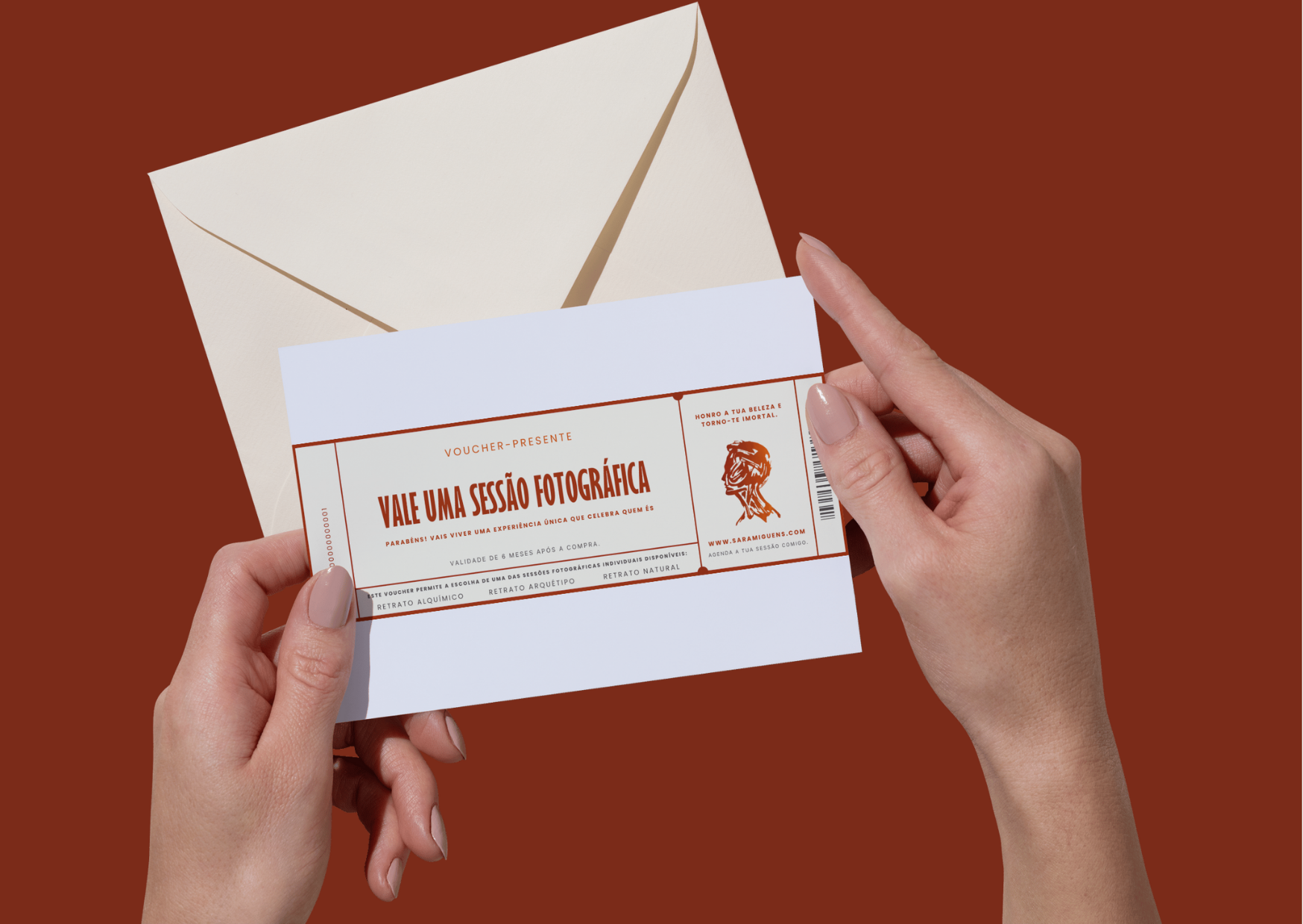 Oferece uma Sessão Fotográfica