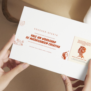 Oferece um Workshop de Maquilhagem Criativa